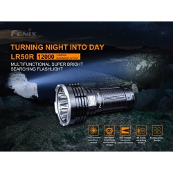 Fenix TK20RV20 - Lampe torche tactique rechargeable LED/USB IP68